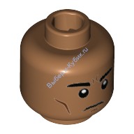 Деталь Лего Голова Минифигурки Цвет Карамельный
