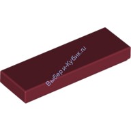 Деталь Лего Плитка 1 х 3 Цвет Темно-Красный