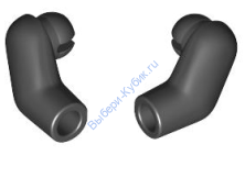 Деталь Лего Руки Правые И Левые Цвет Черный