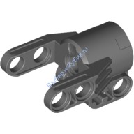 Деталь Лего Техник Крепление Для Линейного Актуатора 4 х 3 х 2 1/2 Цвет Темно-Серый