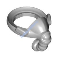 Деталь Лего Кислородная Маска Цвет Светло-Серый