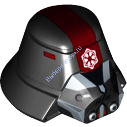 Деталь Лего Шлем Цвет Черный