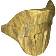 Деталь Лего Техник Наплечная Броня Разработанная Изогнутая Цвет Перламутрово-Золотой