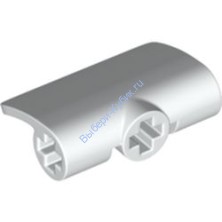 Деталь Лего Техник Панель Изогнутая 2 x 3 x 1 Цвет Белый