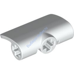 Деталь Лего Техник Панель Изогнутая 2 x 3 x 1 Цвет Белый