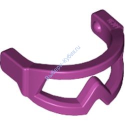 Деталь Лего Очки Для Защиты От Ветра / Снега Цвет Маджента
