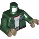 Деталь Лего Торс С Рисунком Цвет Темно-Зеленый