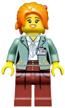 Минифигурка Лего - Мисако, фильм LEGO Ninjago (только минифигурка без подставки и аксессуаров)  coltlnm09