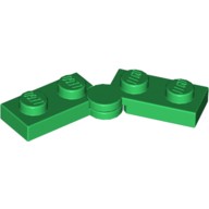 Деталь Лего Петля Пластина 1 х 4 Поворотная Верх / База Цвет Зеленый