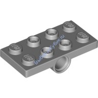 Деталь Лего Пластина 2 х 4 С Пин Отверстиями Цвет Светло-Серый