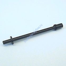 Деталь Лего Стержень 8L Со Стоп Кольцом И Пином (Лыжная Палка) Цвет Черный