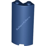 Деталь Лего Цилиндр Четверть 2 х 2 х 5 Цвет Темно-Синий