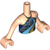 Деталь Лего Торс Мини Долл Френдс С Рисунком Цвет Светло-Телесный