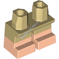 Деталь Лего Ноги Короткие Цвет Песочный