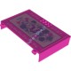 Деталь Лего Половина Обложки Книги С Отделением Для Замка И Рисунком 16 x 12 x 2 2/3 Цвет Темно-Розовый