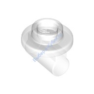 Деталь Лего Пластина Круглая 1 х 1 С Ручкой Цвет Прозрачный