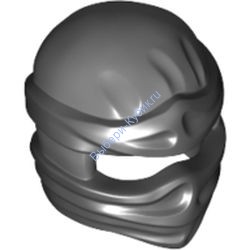 Деталь Лего Шлем С Черной Повязкой Цвет Темно-Серый