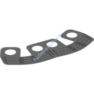 Деталь Лего Юбка С Рисунком Цвет Темно-Серый