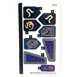 Наклейки К Набору Лего 71771