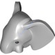 Деталь Лего Голова Слона Цвет Светло-Серый