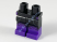 Деталь Лего Ноги С Рисунком Цвет Черный