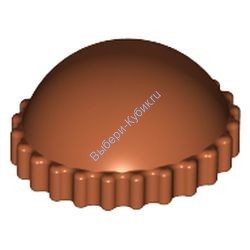 Деталь Лего Кепка Цвет Темно-Оранжевый