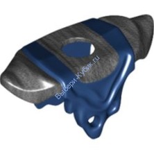 Деталь Лего Доспехи С Наплечниками С Рисунком Цвет Перламутрово-Темно-Серый 