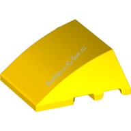 Деталь Лего Клин 4 х 3 Без Штырьков Цвет Желтый