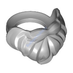 Деталь Лего Борода Цвет Светло-Серый