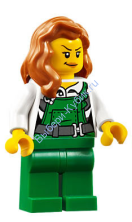Минифигурка Лего Сити - Городская бандитка