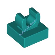 Деталь Лего Плитка Модифицированная 1 х 1 С Защелкой Цвет Темно-Бирюзовый