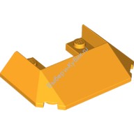 Деталь Лего Скос 45 6 х 4 Двойной / 33 (Крыша Поезда) Цвет Ярко-Светло-Оранжевый