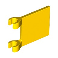 Деталь Лего Флаг 2 х 2 Квадратный Цвет Желтый