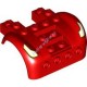 Деталь Лего Автомобильное Крыло 6 x 4 С Рисунком Цвет Красный