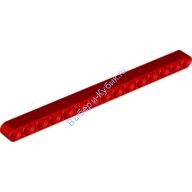 Деталь Лего Техник Бим 1 х 15 Толстый Цвет Красный