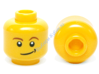 Деталь Лего Голова Цвет Желтый