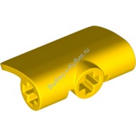Деталь Лего Техник Панель Изогнутая 2 x 3 x 1 Цвет Желтый