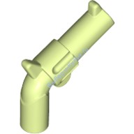 Деталь Лего Пистолет Револьвер - Большой Ствол Цвет Фисташковый