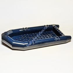 Деталь Лего Лодка Надувной Плот Большой Цвет Темно-Синий