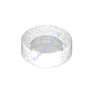 Деталь Лего Плитка Круглая 1 х 1 Цвет Прозрачный Сатин