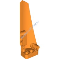 Деталь Лего Техник Панель # 5 Длинная Гладкая Сторона A Цвет Оранжевый