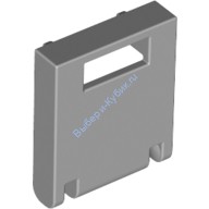 Деталь Лего Дверь С Прорезью Для Ящика 2 х 2 х 2 Цвет Светло-Серый