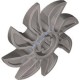 Деталь Лего Пропеллер 8 Лопасти 5 Диаметр Цвет Перламутрово-Светло-Серый