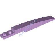 Деталь Лего Скос Закругленный 10 х 1 Цвет Лавандовый