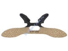 Деталь Лего Крылья Минифигурки Парадемона С Отверстием В Центре С Рисунком
