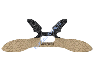 Деталь Лего Крылья Минифигурки Парадемона С Отверстием В Центре С Рисунком