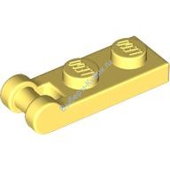 Деталь Лего Пластина 1 х 2 С Ручкой На Конце - Закрытые Концы Цвет Ярко-Светло-Желтый