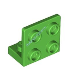 Деталь Лего Кронштейн 1 х 2 2 х 2 Перевернутый Цвет Ярко-Зеленый