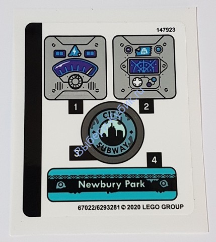 Наклейки К Набору Лего 70427 - (67022/6293281)