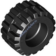 Деталь Лего Шина 21 Мм D х 12 Мм Цвет Черный